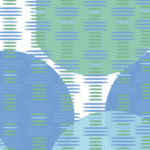 graphic of circles in blues and aqua